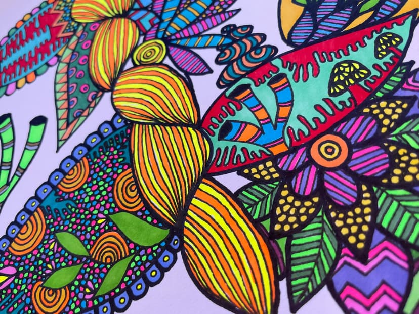 Dibujar para no perderse a una misma.